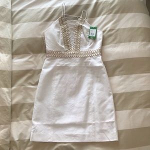 NWT size 4 Trista Shift in Resort White